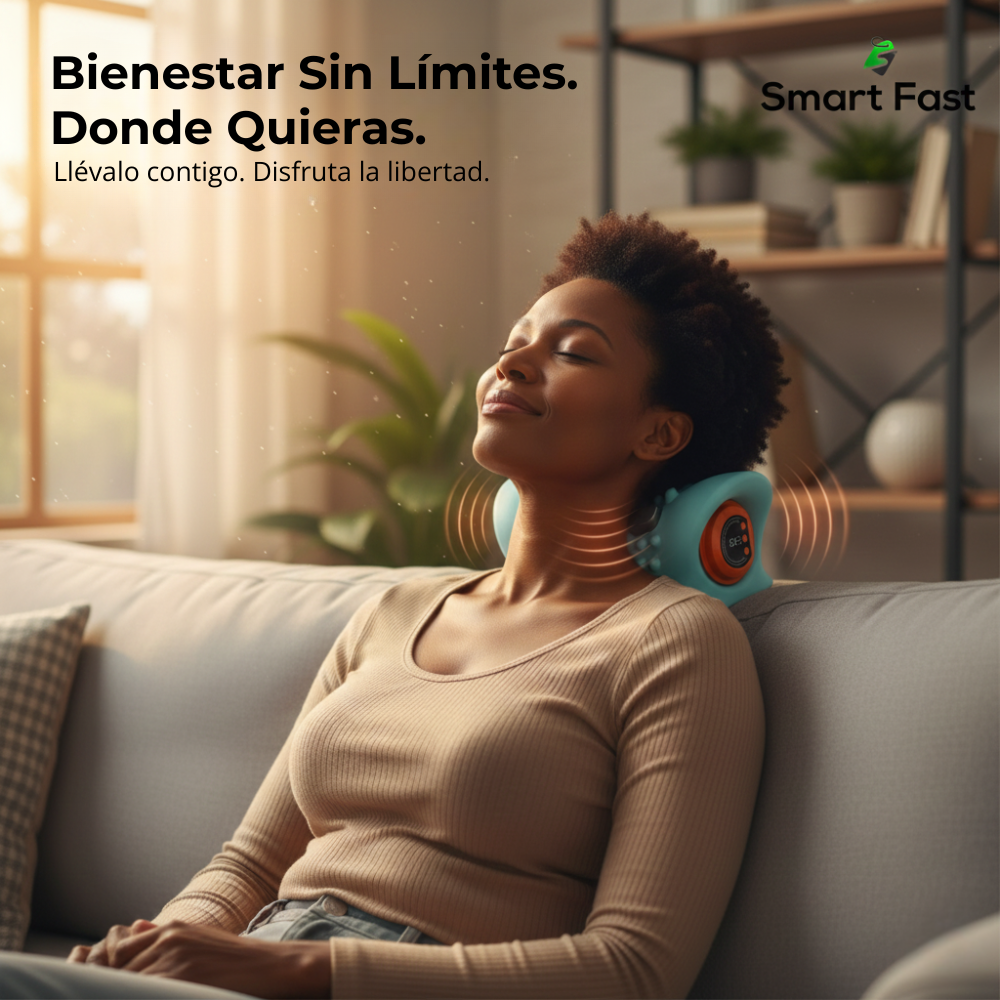 Cervical Flow: Alivio 4 en 1 para Dolor y Joroba Cervical